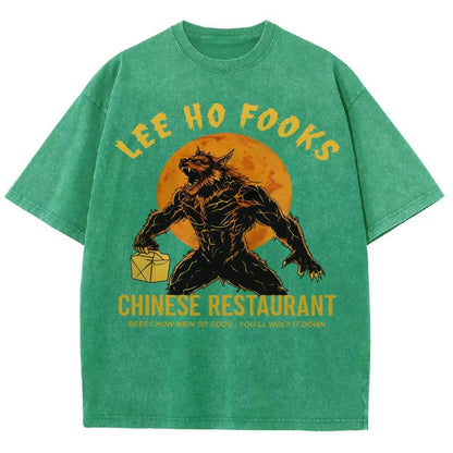 Lee Ho Fooks  Vintage Distressed T-shirt