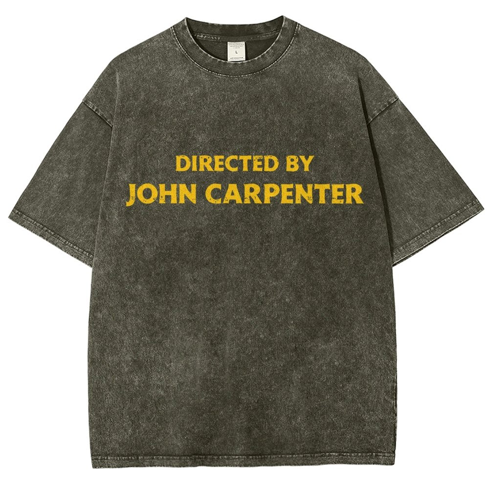 Directed by John Carpenter Vintage Distressed T-shirt