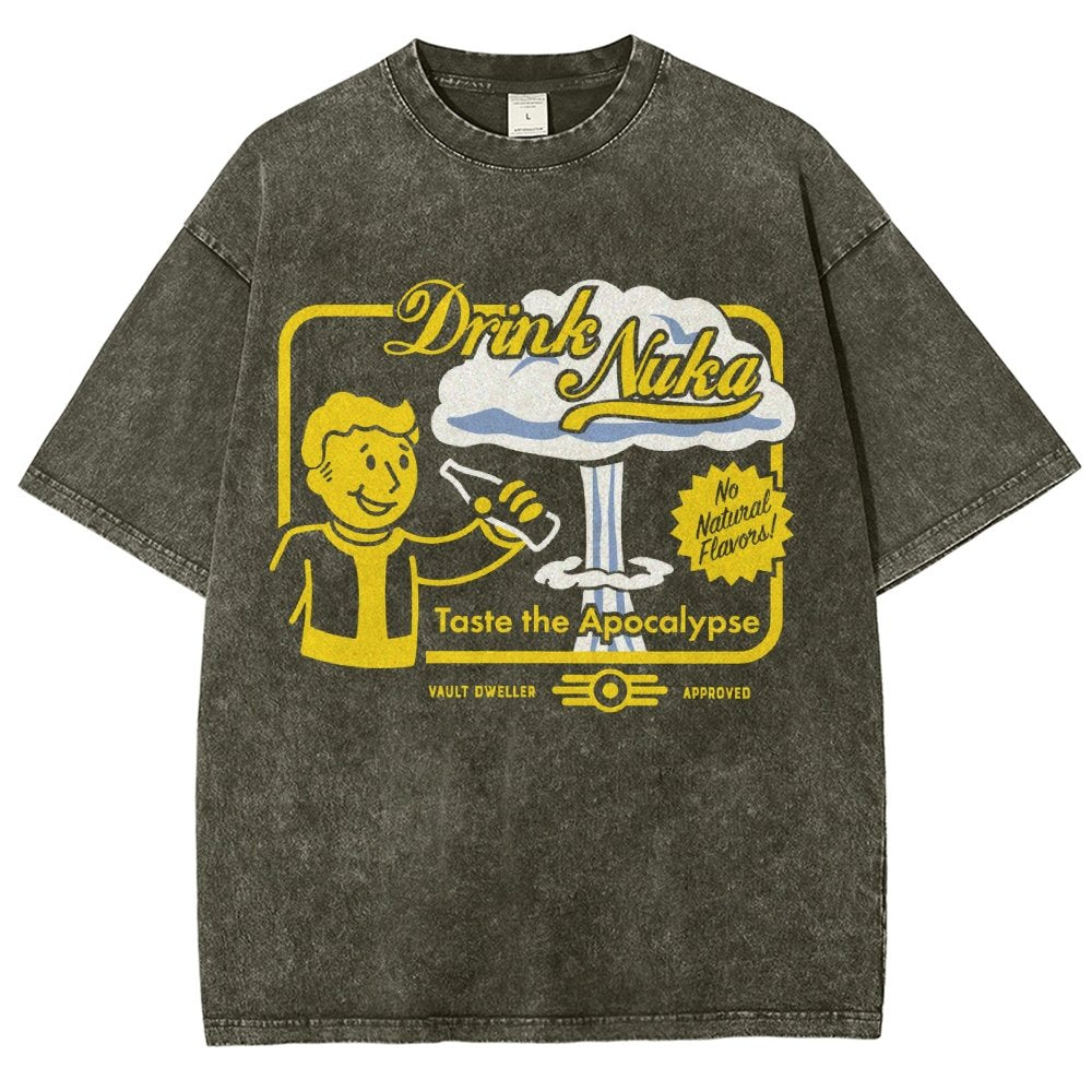 Taste the Apocalypse Vintage Distressed T-shirt
