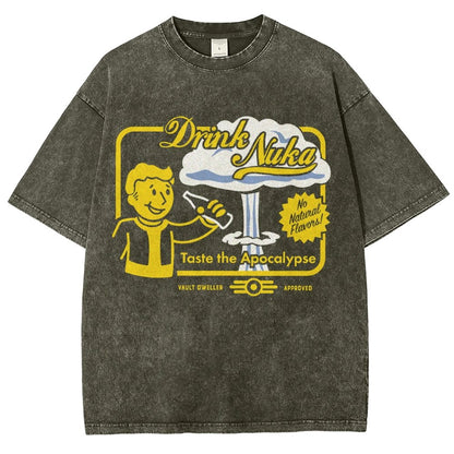 Taste the Apocalypse Vintage Distressed T-shirt
