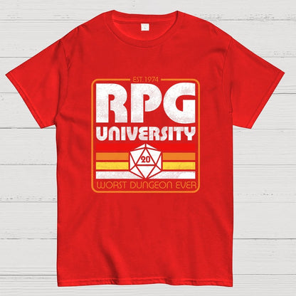 RPG University Vintage Geek T-Shirt
