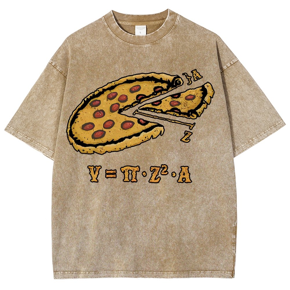 A Pizza Pi Vintage Distressed T-shirt