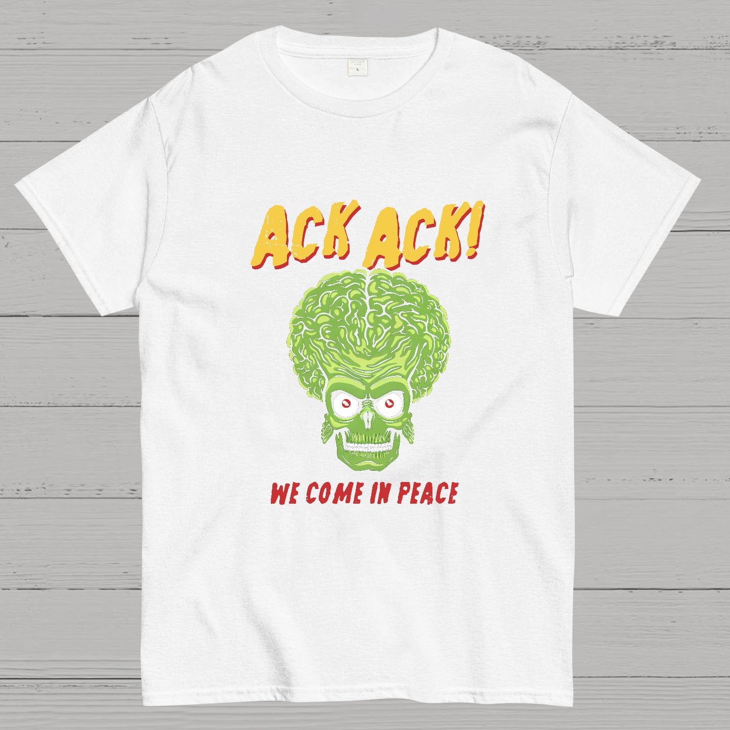 We Come In Peace Geeky T-Shirt