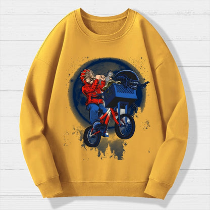 NON TERRESTRIAL Geek Cotton Sweatshirt