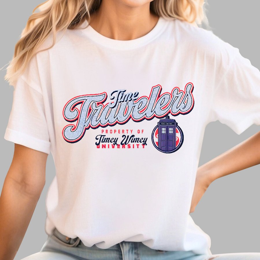 Timey Wimey University Geek T-Shirt