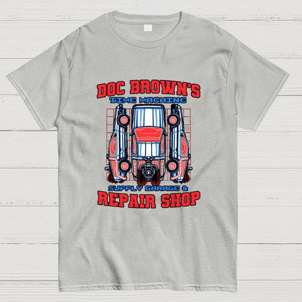 Time Machine Repair Shop Geek T-Shirt