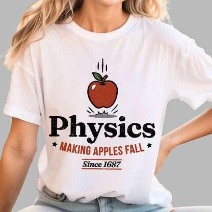 Apple Meets Physics Geek T-Shirt