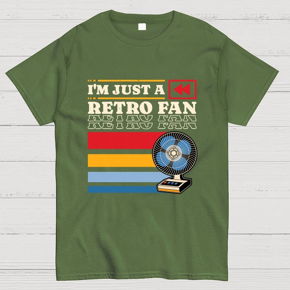 I'm Just a Retro Fan Geek T-Shirt