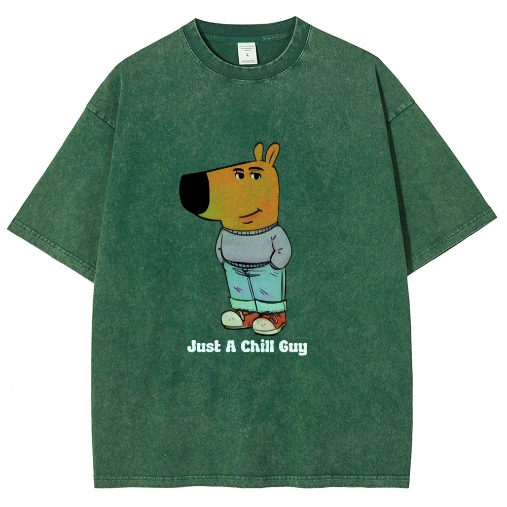 I'm Just A Chill Guy Vintage Distressed T-shirt