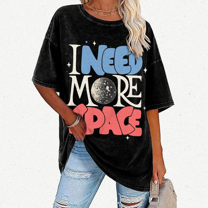 I Need More Space Vintage Distressed T-shirt