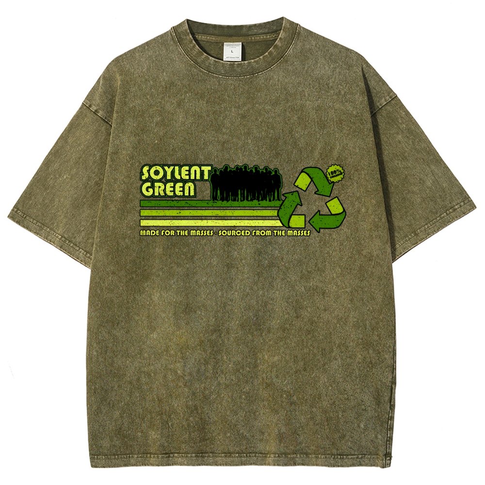100 Percent Organic People Vintage Distressed T-shirt