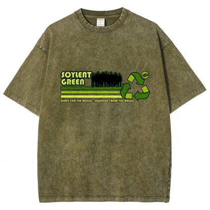 100 Percent Organic People Vintage Distressed T-shirt