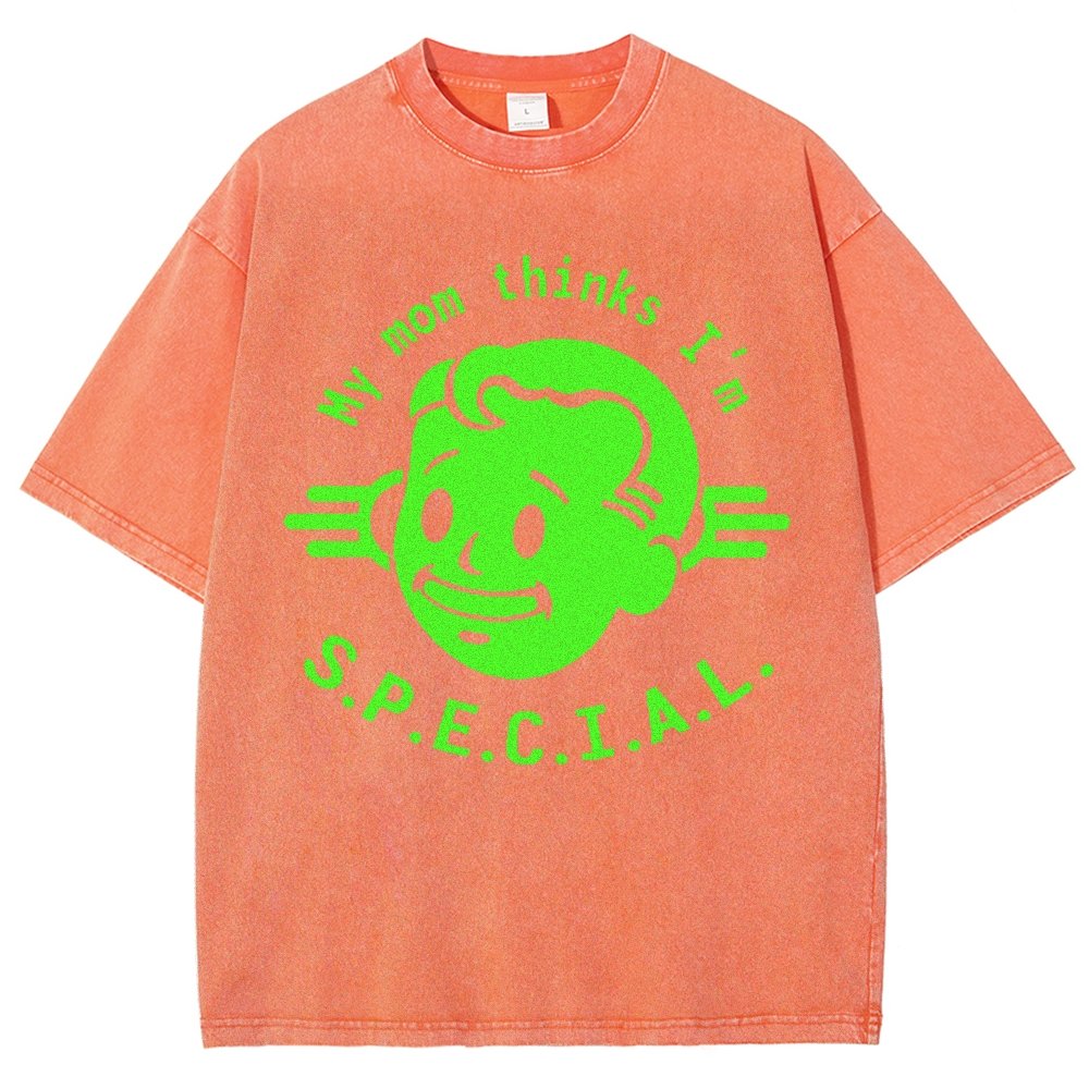 My Mom Thinks I'm S.U.P.E.R. Vintage Distressed T-shirt