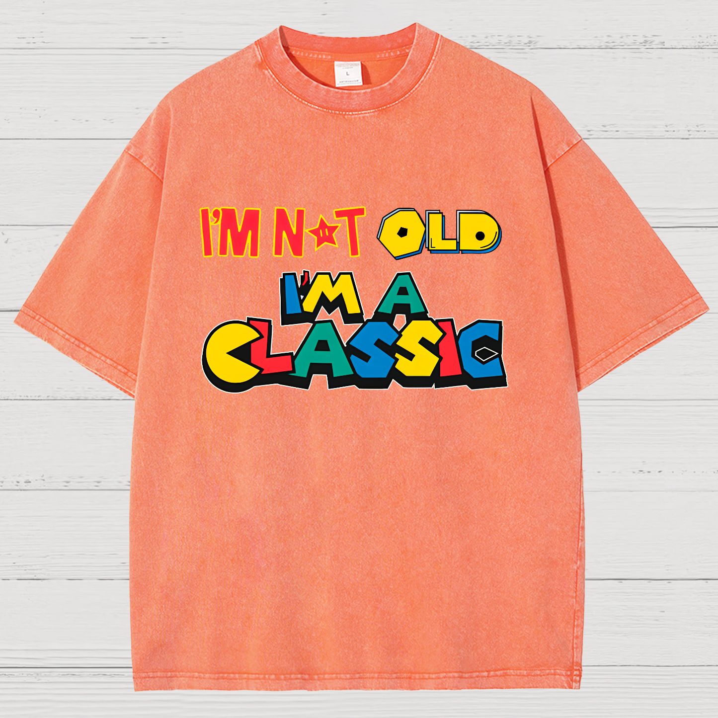 I Am Not Old, I Am Classic Vintage Distressed T-shirt