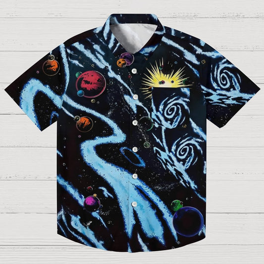Retro Space Comics Geeky Shirt