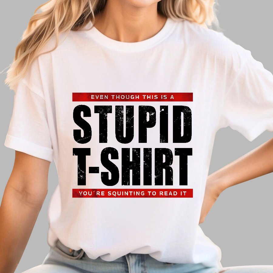 STUPID T-SHIRT Geek T-Shirt