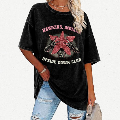 Upside Down Club Vintage Distressed T-shirt
