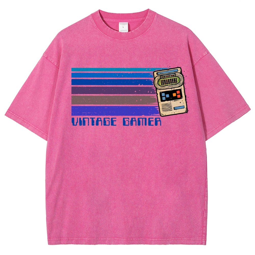 Vintage Gamer Vintage Distressed T-shirt