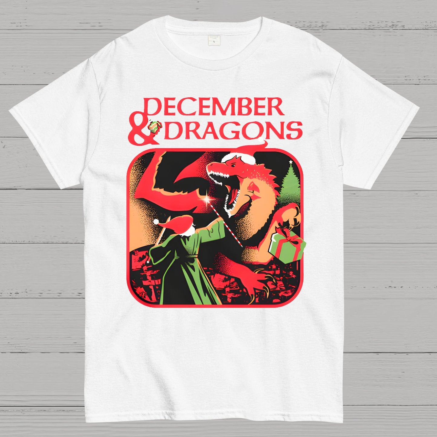 December & Dragons Geek T-Shirt
