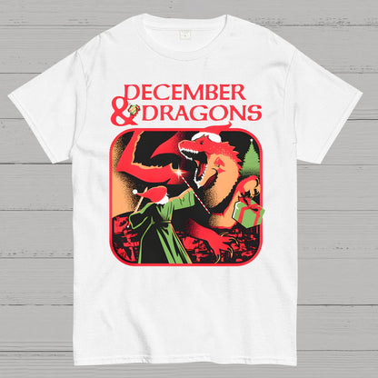 December & Dragons Geek T-Shirt