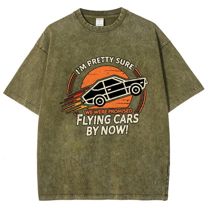 Flying Cars By Now Vintage Distressed T-shirt