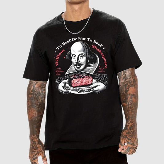 To Beef Or Not To Beef Geek T-Shirt