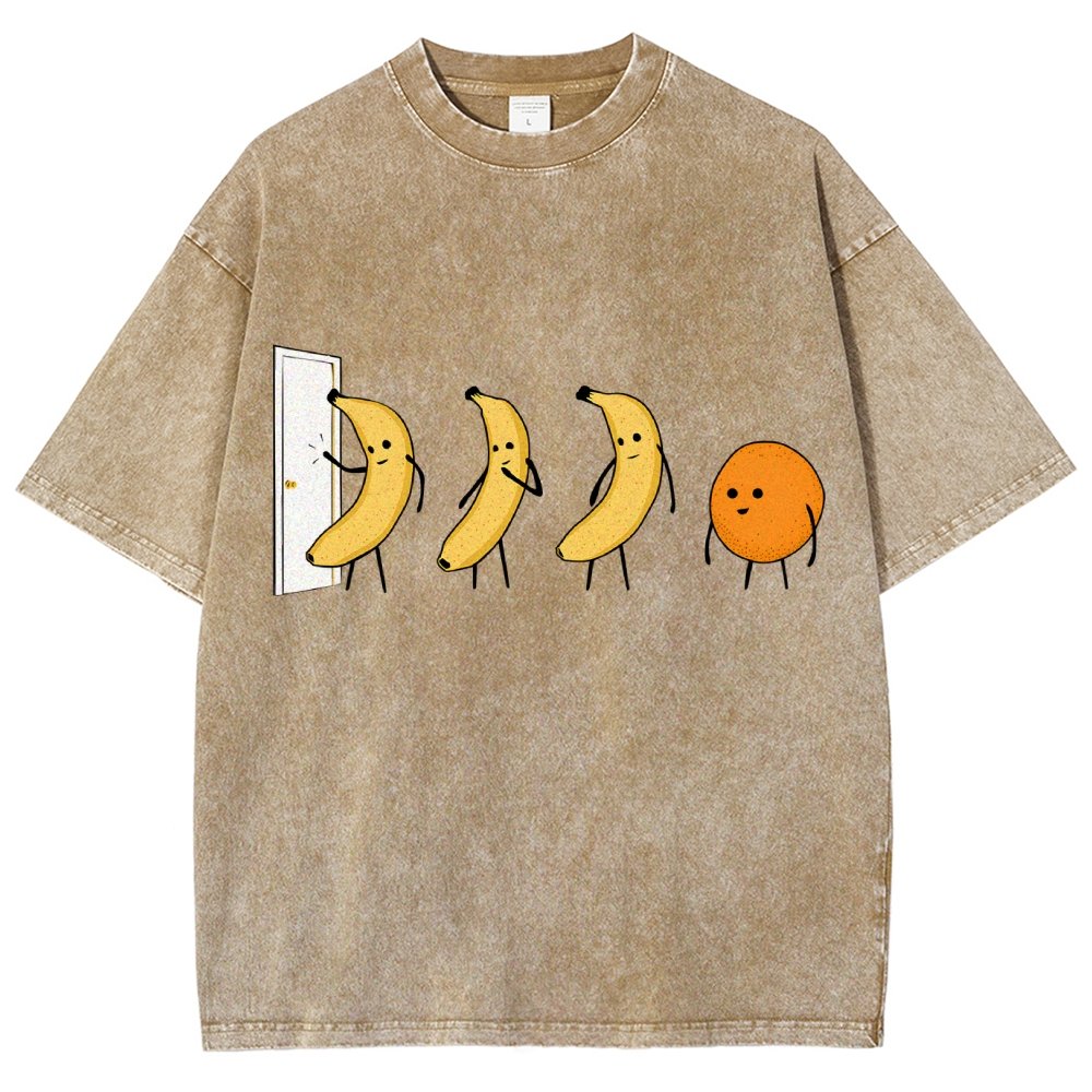 Knock Knock Funny Vintage Distressed T-shirt