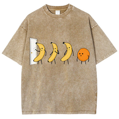 Knock Knock Funny Vintage Distressed T-shirt
