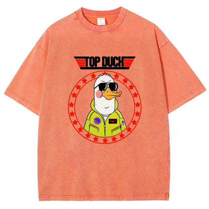Top Duck Vintage Distressed T-shirt