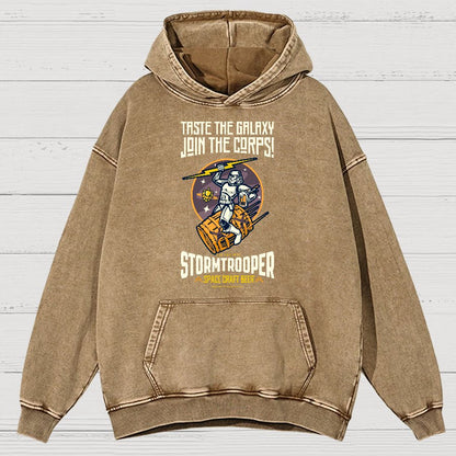 Taste The Galaxy.. Vintage Distressed Hoodie