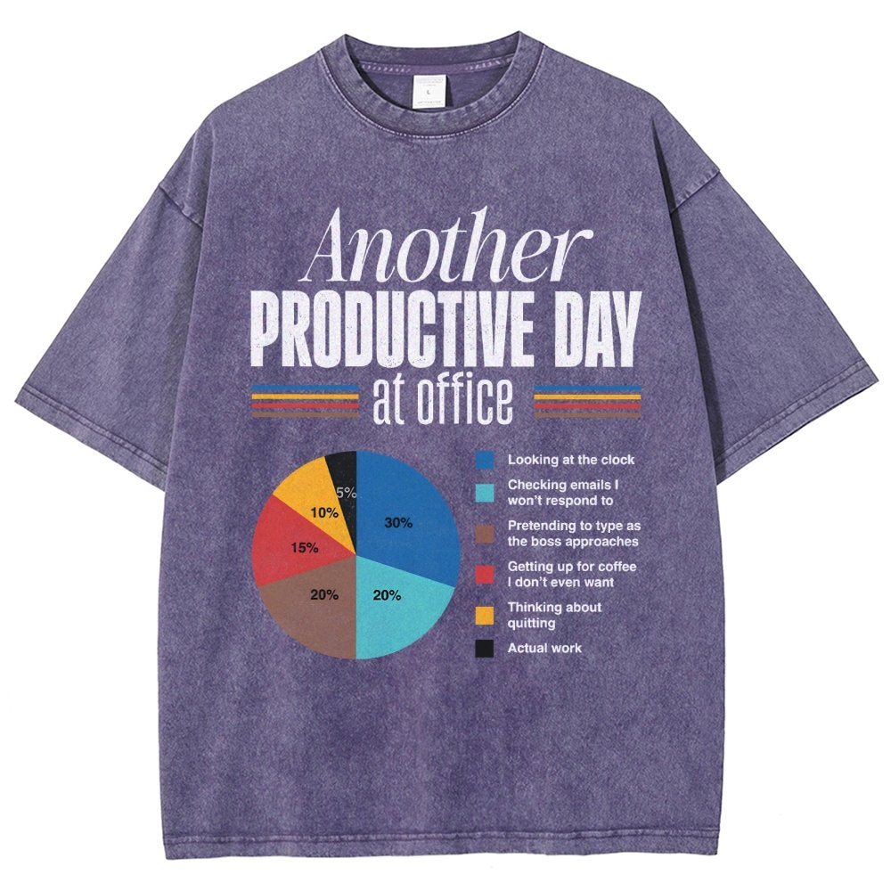 Another Productive Day Vintage Distressed T-shirt