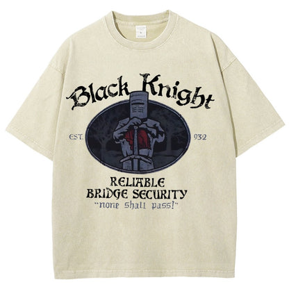 Black Knight Vintage Distressed T-shirt