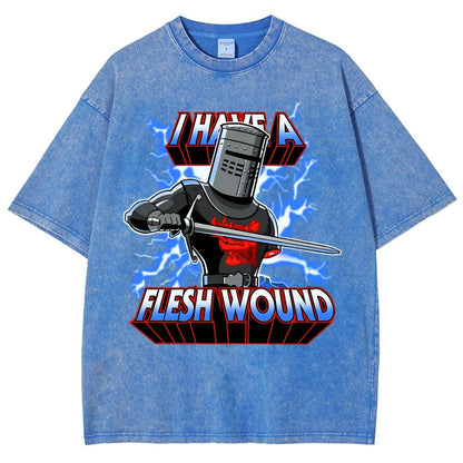 I Have A Flesh Wound Vintage Distressed T-shirt