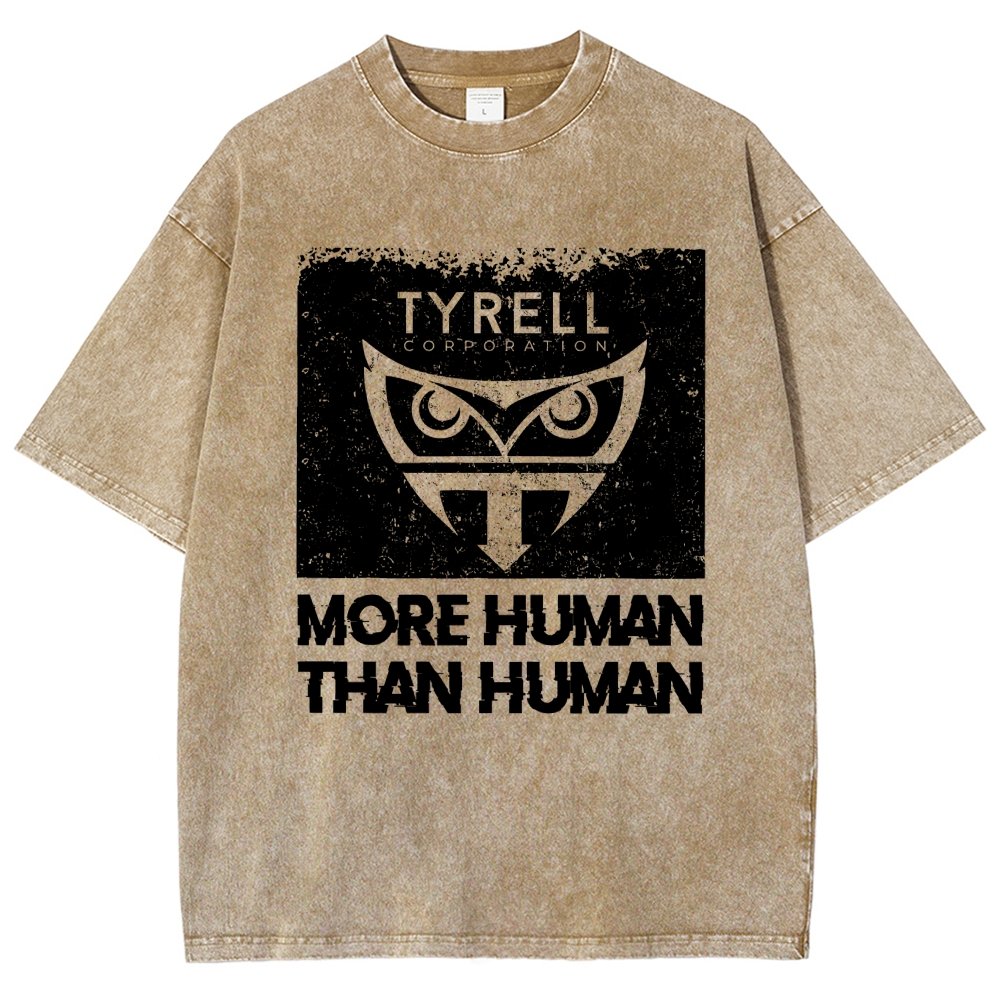 More Human Than Human Vintage Distressed T-shirt