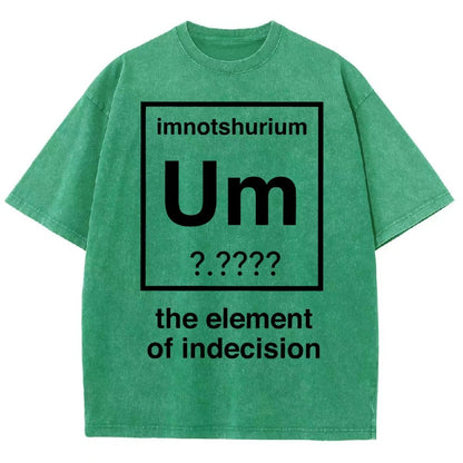 Element Of Indecision Vintage Distressed T-shirt