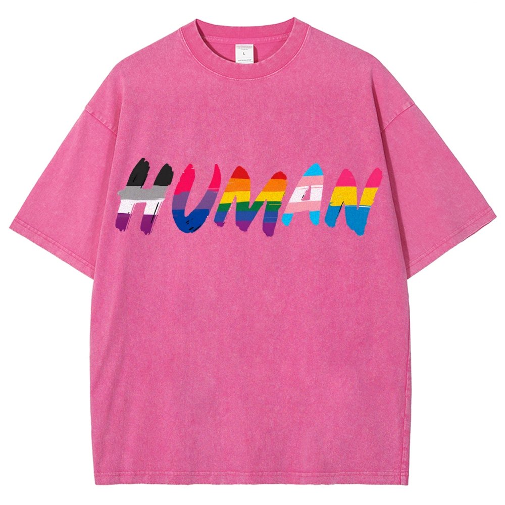 Human Vintage Distressed T-shirt