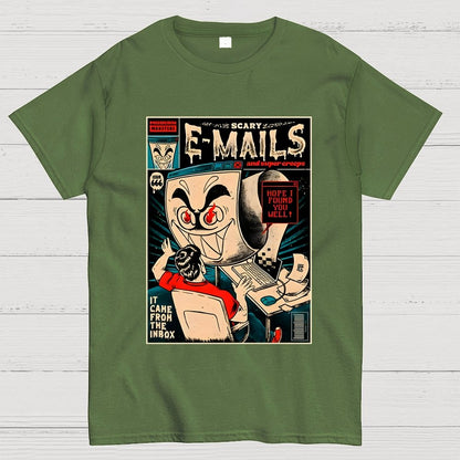 Scary E-mails Geek T-Shirt