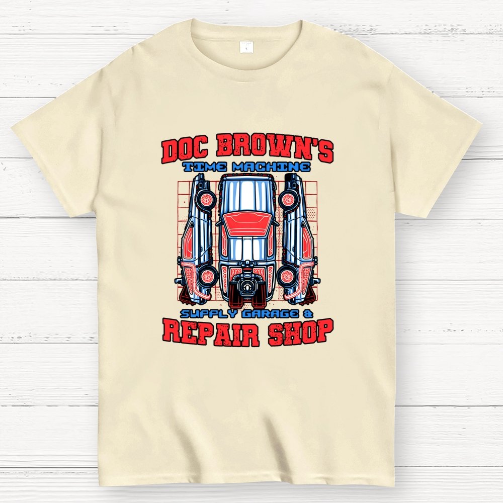 Time Machine Repair Shop Geek T-Shirt
