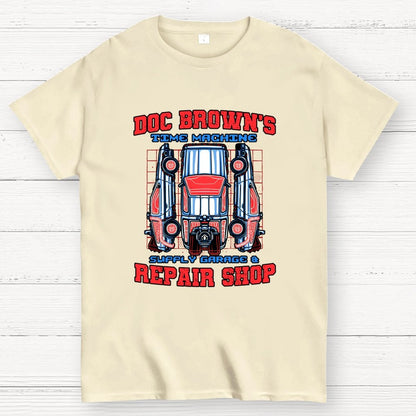 Time Machine Repair Shop Geek T-Shirt