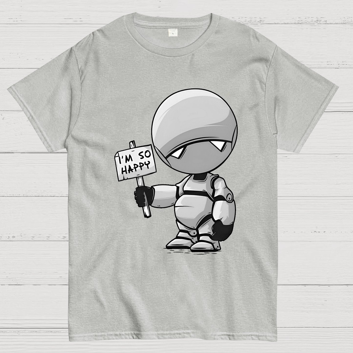 I'm So Happy Geek T-Shirt