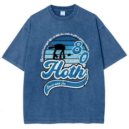 Vintage Snow and Ice Vintage Distressed T-shirt