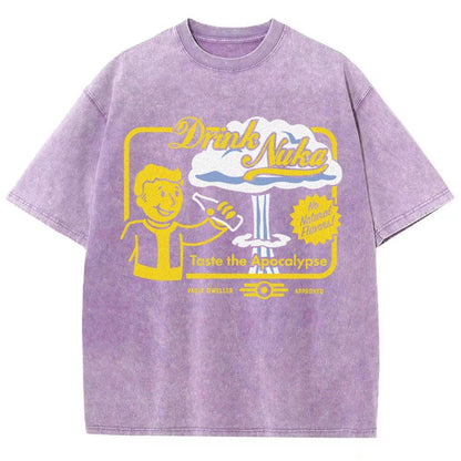 Taste the Apocalypse Vintage Distressed T-shirt