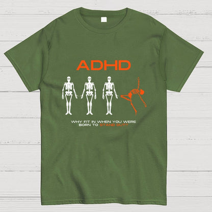 ADHD AWARENESS Unisex Geek T-Shirt