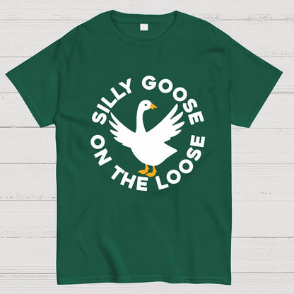 Silly Goose On The Loose Geeky T-Shirt