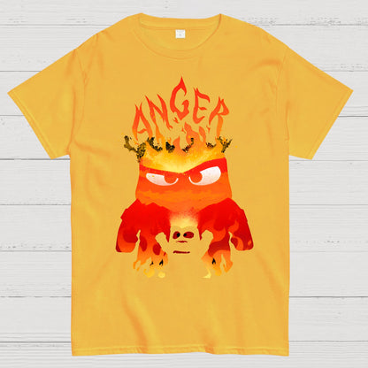 Anger Fire Geek T-Shirt