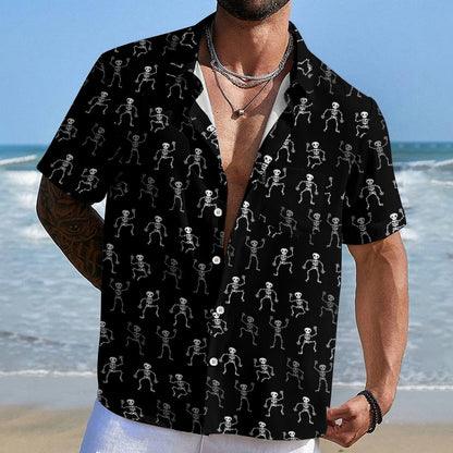 Electroshock Skull Geeky Shirt