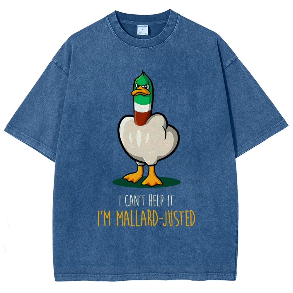 Maladjusted Mallard Vintage Distressed T-shirt