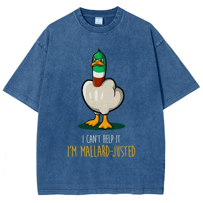 Maladjusted Mallard Vintage Distressed T-shirt