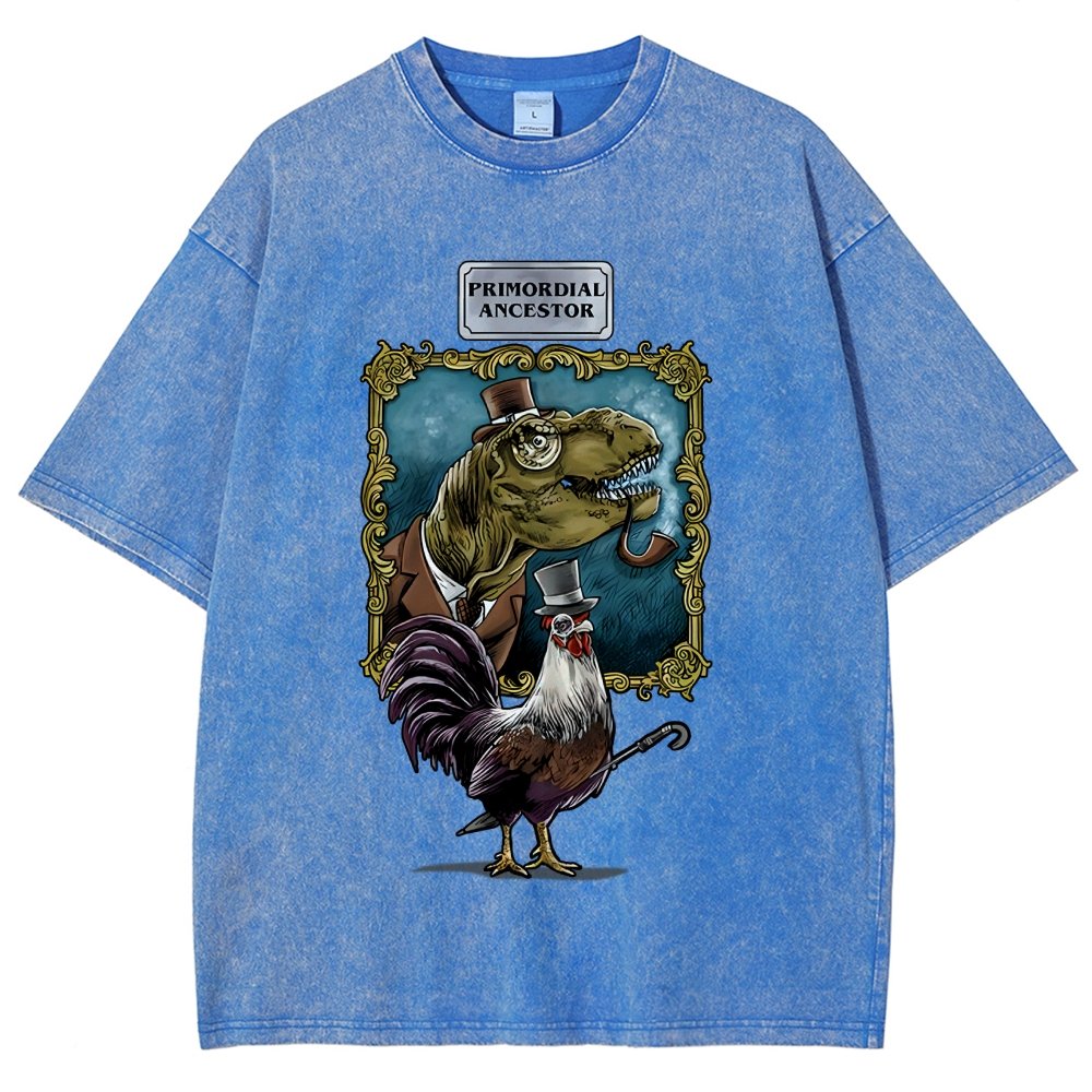 Primordial Ancestor Vintage Distressed T-shirt