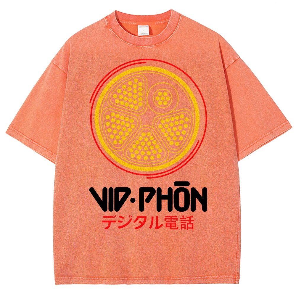 Vídeo de Old - school Test Vintage Distressed T-shirt